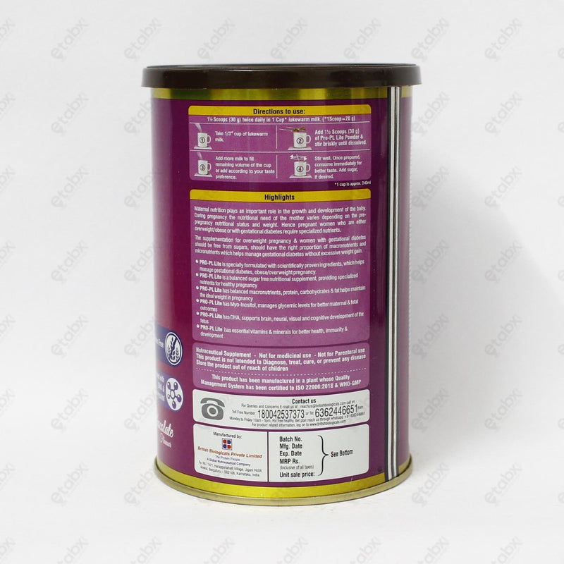 Pro Pl Lite Chocalate Flavour 200gm