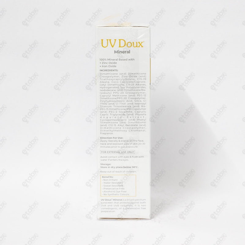 UV Doux Mineral Sunscreen Gel SPF 50 PA+++ 50gm