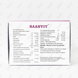 Saanvit Tablet 10's