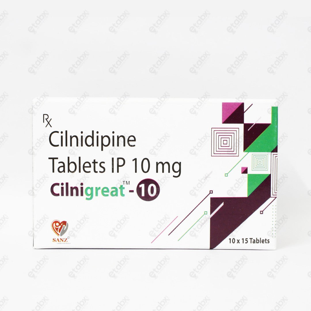 Cilnigreat 10 Tablet 15's