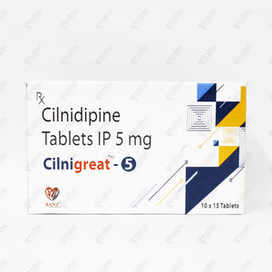 Cilnigreat 5 Tablet 15's