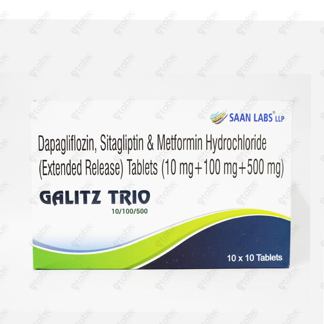 Galitz Trio 10/100/500 Tablet 10's