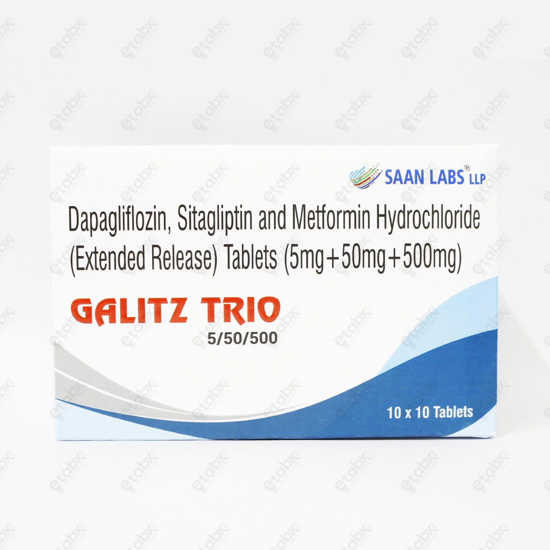 Galitz Trio 5/50/500 Tablet 10'S