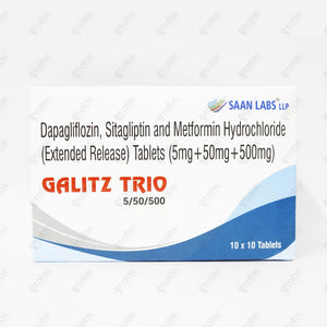 Galitz Trio 5/50/500 Tablet 10'S