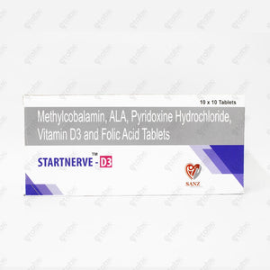 Startnerve D3 Tablets 10's