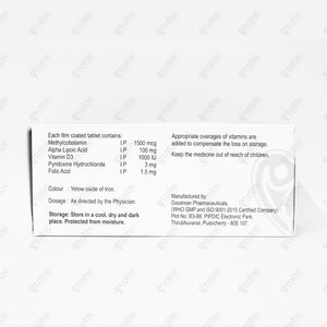 Startnerve D3 Tablets 10's
