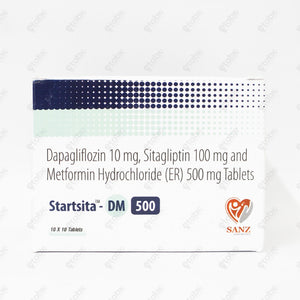 Startsita DM 500 Tablets 10's