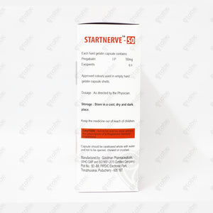 STARTNERVE 50 Capsule 15's