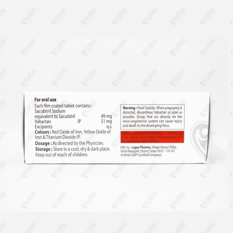 Sacustart 100 Tablets 14's