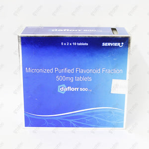 Daflon 500mg Tablet 10's