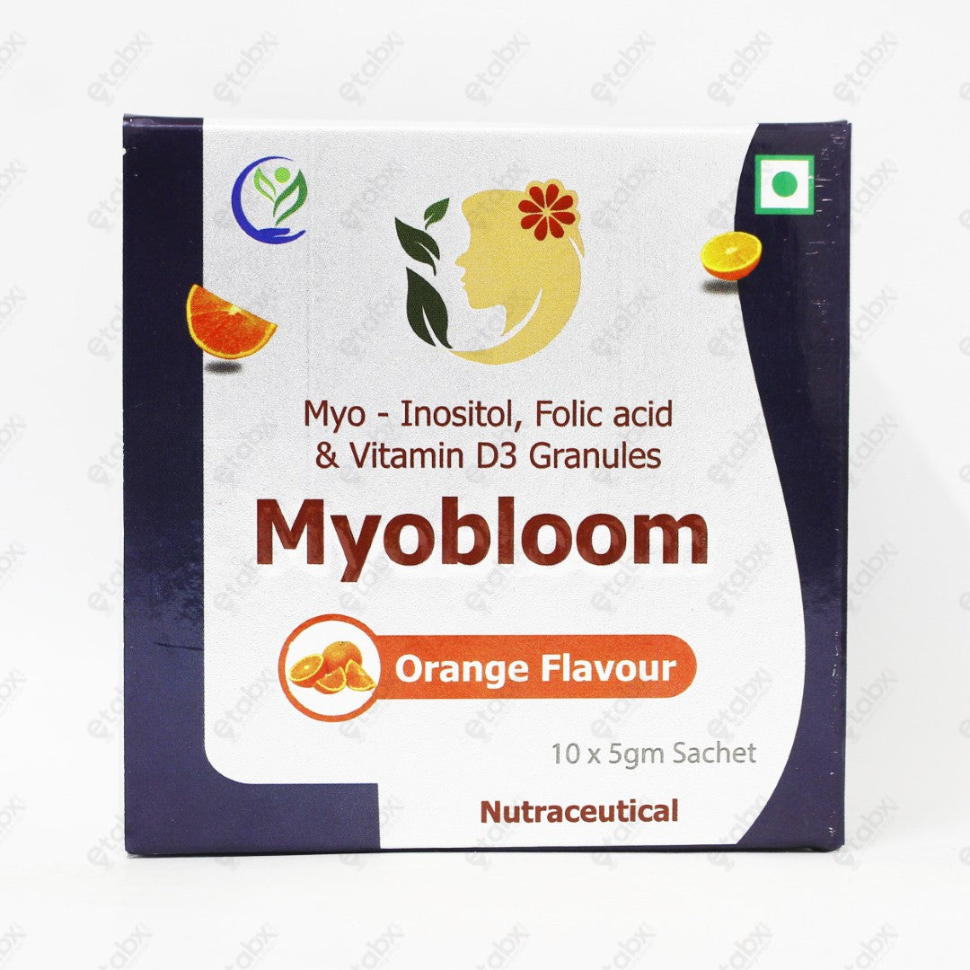 Myobloom Sachet 5gm Orange Flavour
