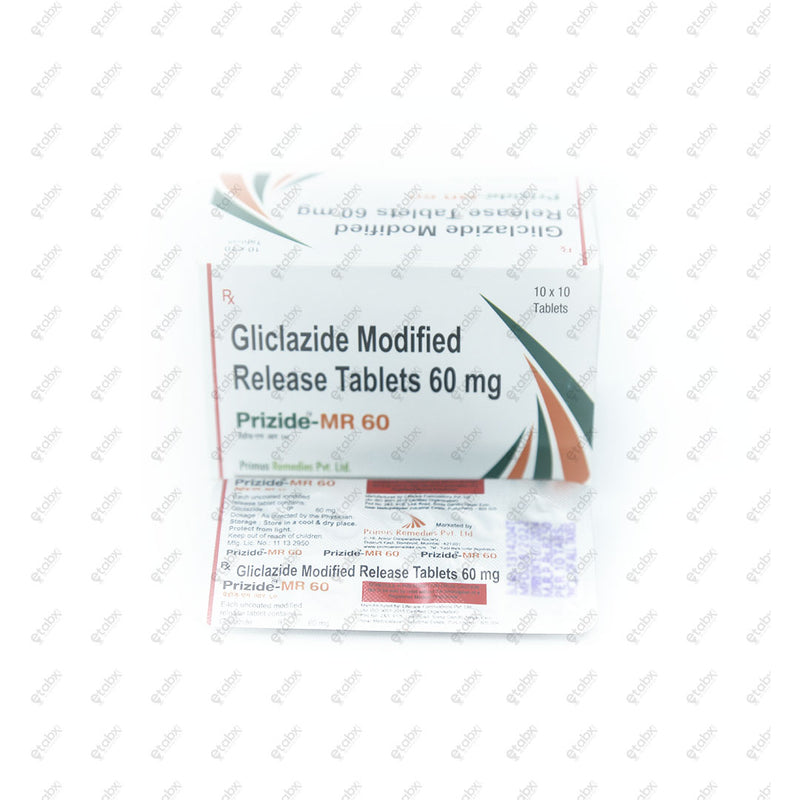 Prizide MR 60mg Tablet 10's