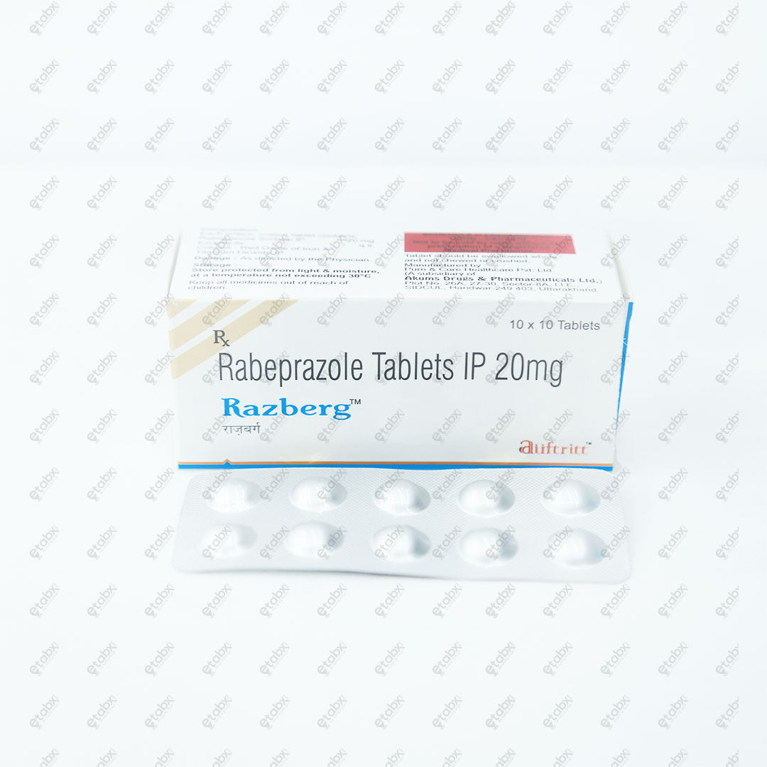 Razberg Tablet 10's