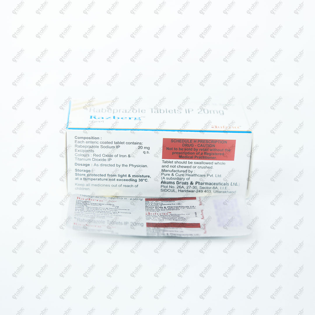 Razberg Tablet 10's