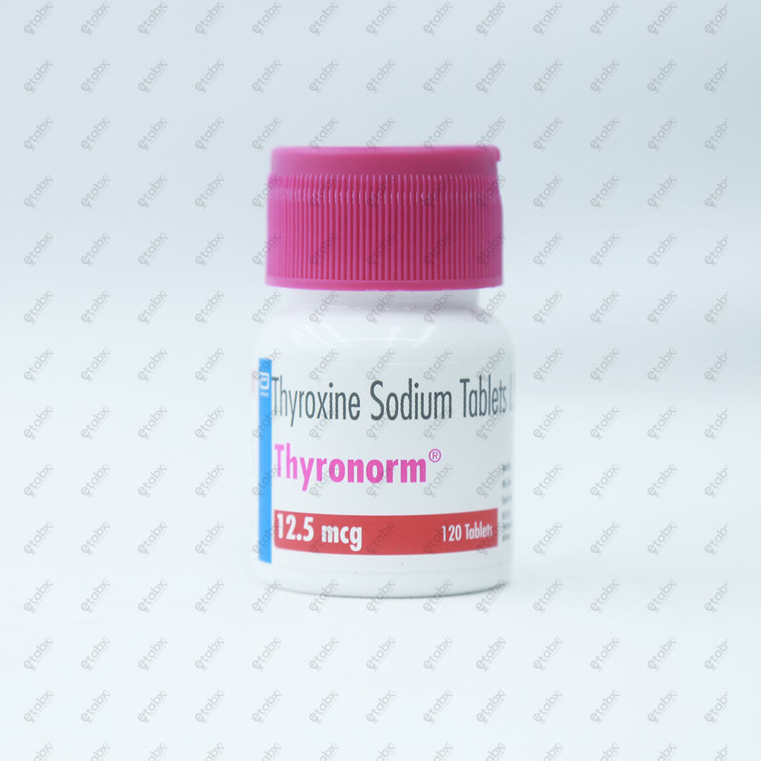 Thyronorm 12.5mcg Tablet 120's
