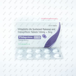 Vildaprime D 5/100mg Tablets 10's